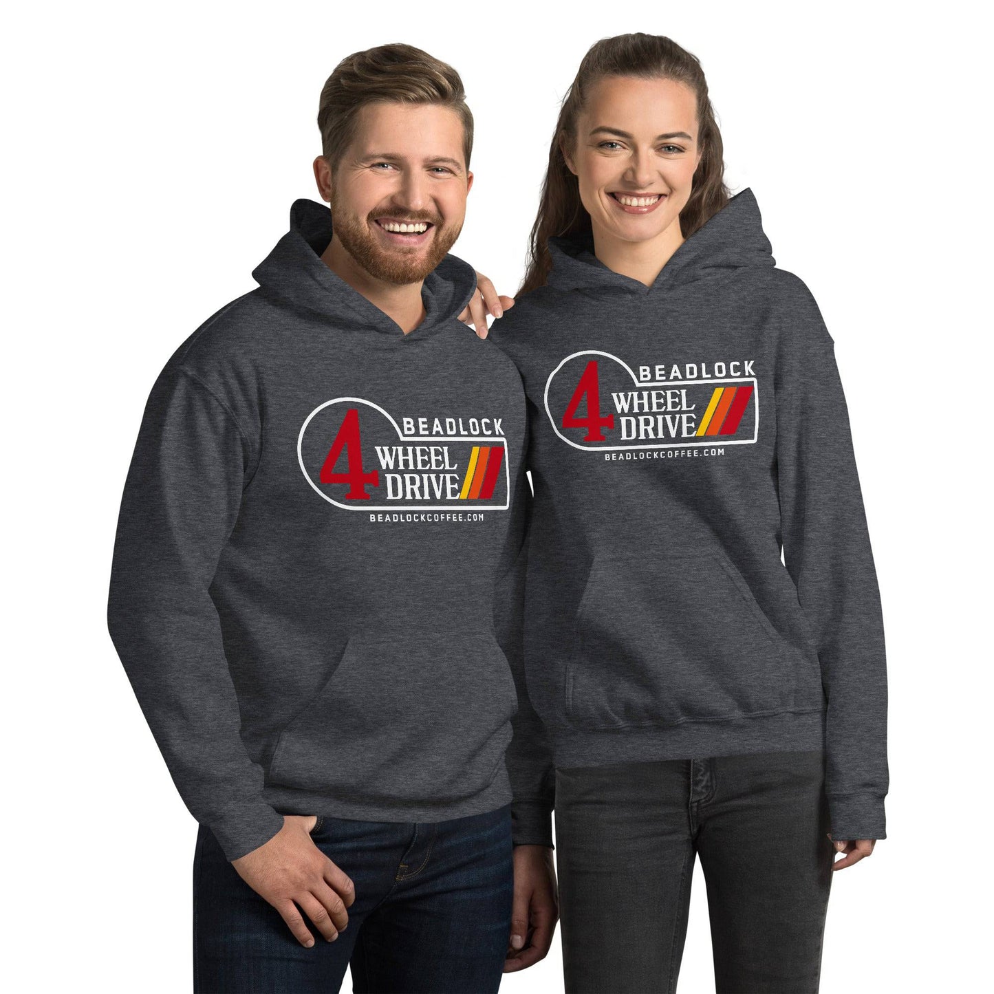Unisex Retro Hoodie - Beadlock Coffee