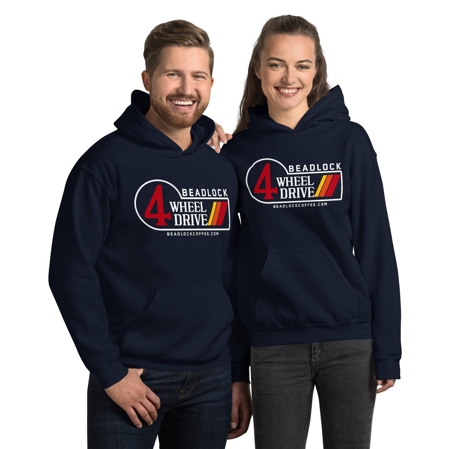 Unisex Retro Hoodie - Beadlock Coffee