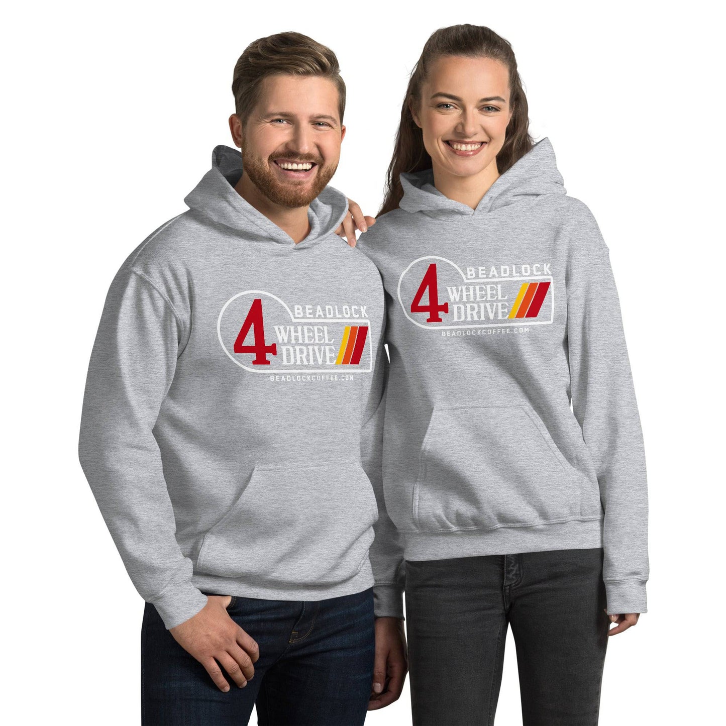Unisex Retro Hoodie - Beadlock Coffee