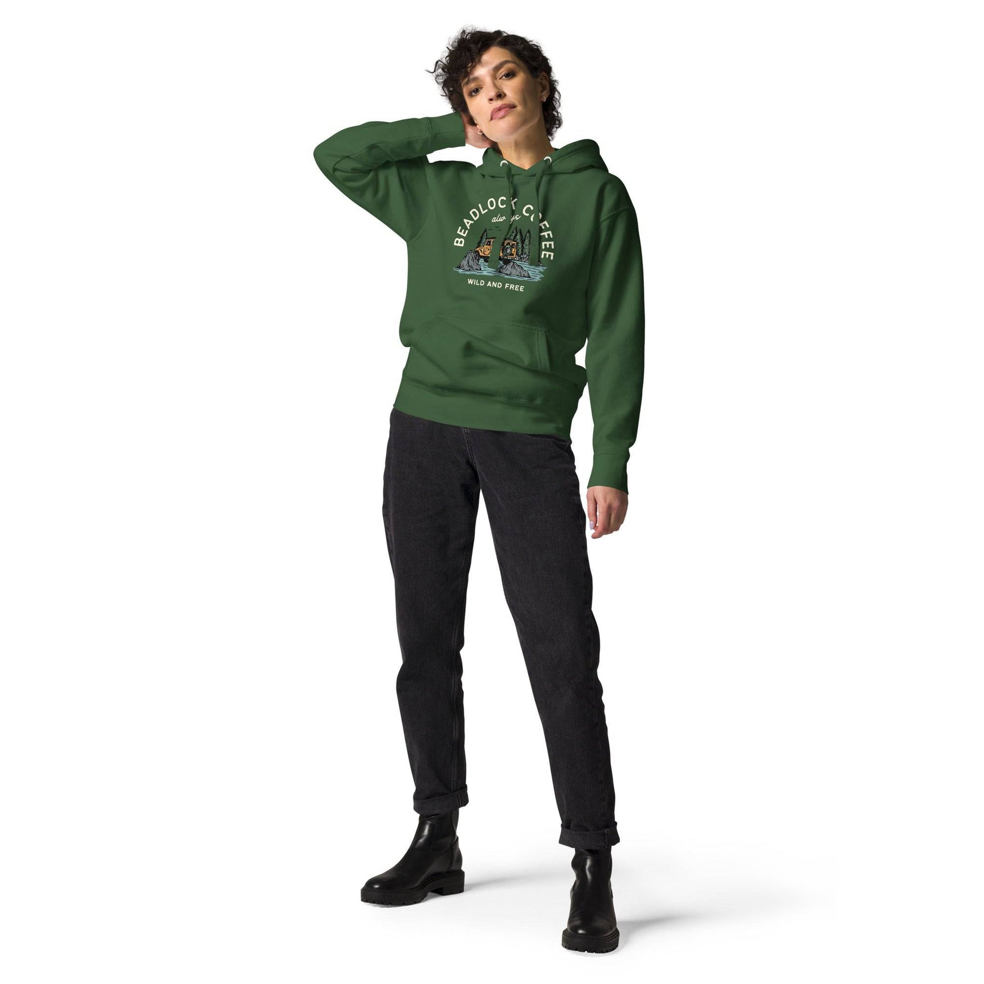 Wild & Free Hoodie - Beadlock Coffee